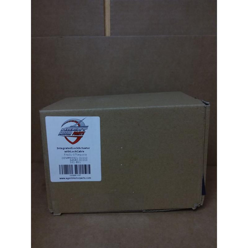 Agent Motor Parts Integrated Tailgate Lock Actuator With Lock Cable