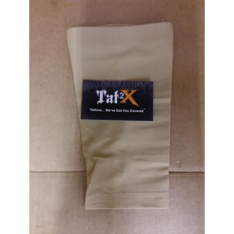 Tat2X Ink Armor Premium Forearm 9 Tattoo Cover Up Sleeve - No Slip Gripper - U.S. Made - Light - XL2X (one Sleeve)