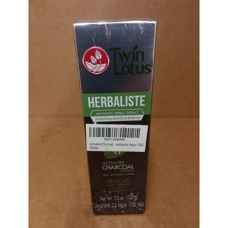Twin Lotus Herbaliste Charcoal Toothpaste