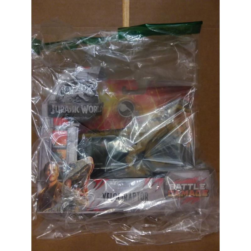 Jurassic World Velociraptor Battle Damage