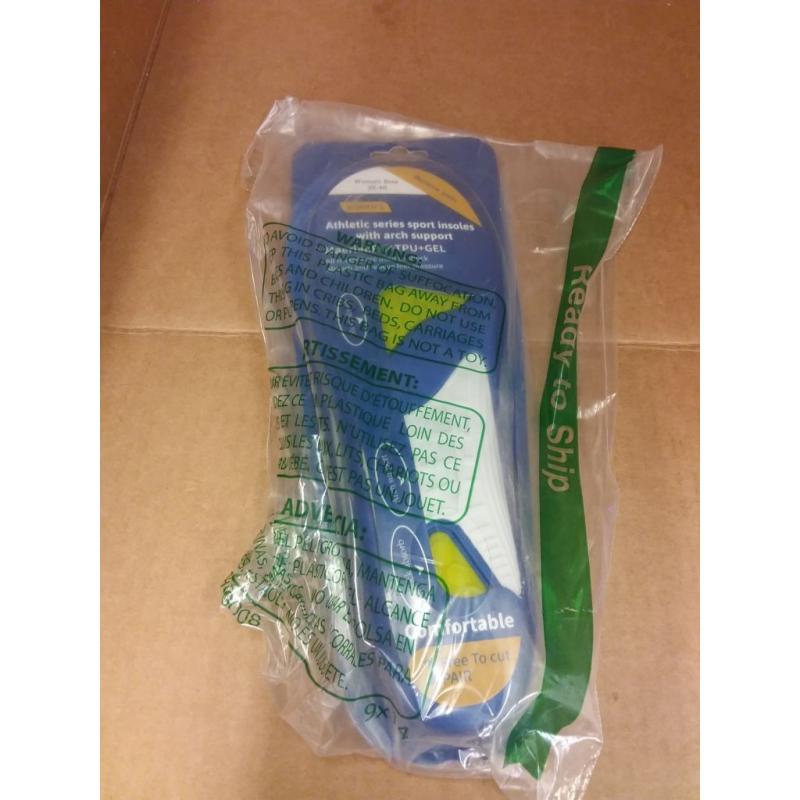 Women's Insoles - Athletic Series Sport Insoles with Arch Support