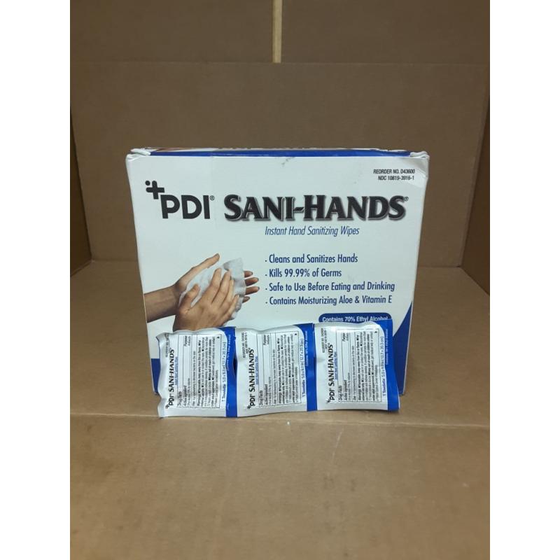 PDI Sani- Hands Sanitizer Wipes