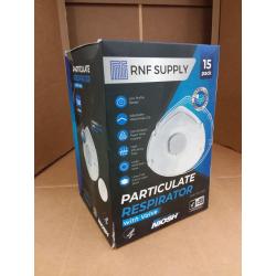 RNF Supply Particulate Respirator With Valve Masks