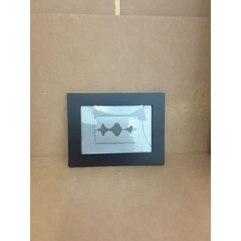 “I Love You” - Visible Voice Soundwave Art