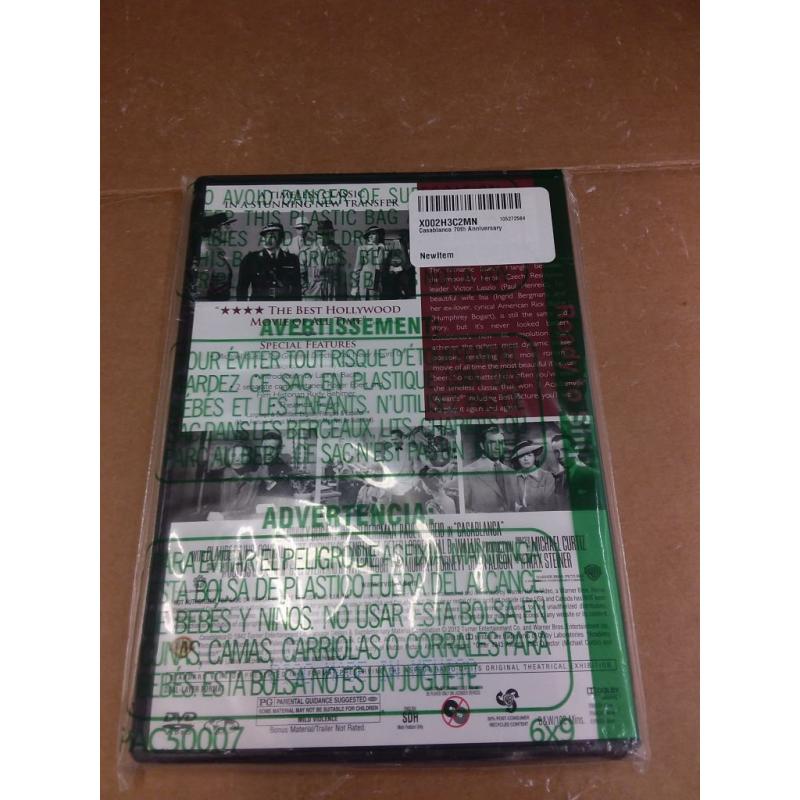 Casablanca 70th Anniversary  DVD