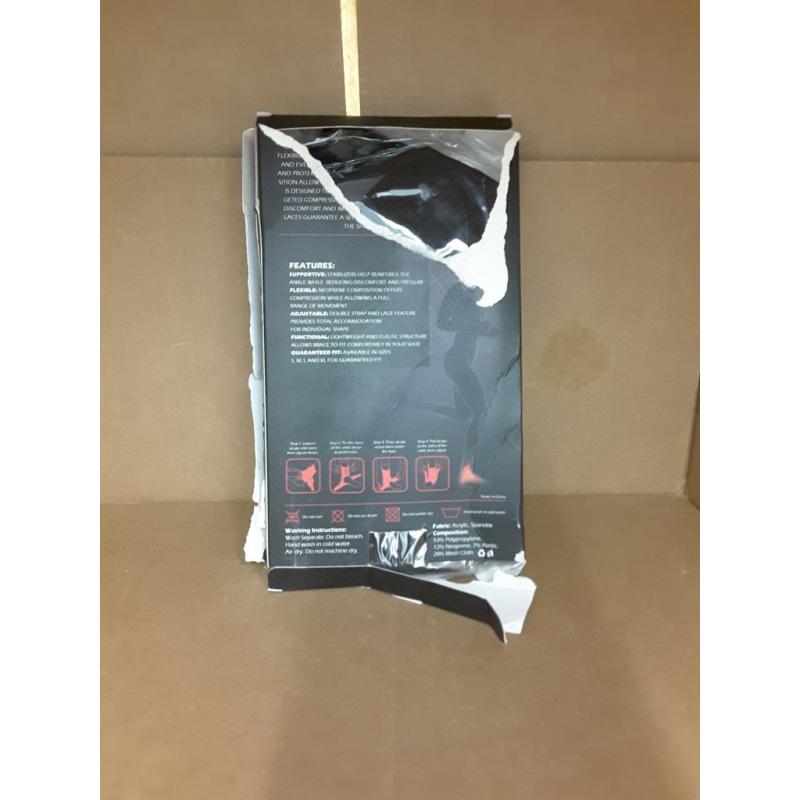 Venom Ankle Brace Neoprene Lace Up Compression Sleeve