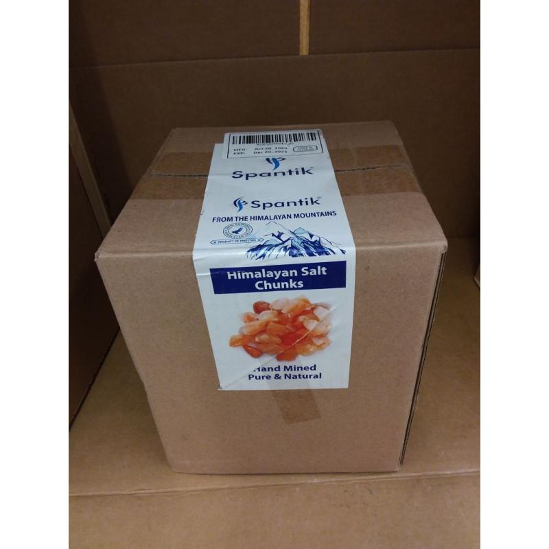 Spantik Himalayan Salt Chunks 9 lbs bag