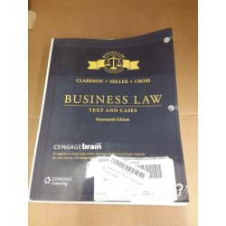 Business Law: Text and Cases, Loose-Leaf Version