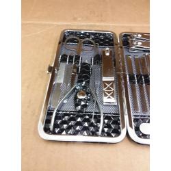 Teamkio 18pcs Stainless Steel Professional Manicure Pedicure Set