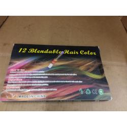 Color Temporary Hair Chalk, Hair Pens Non-toxic Washable Hair Dye