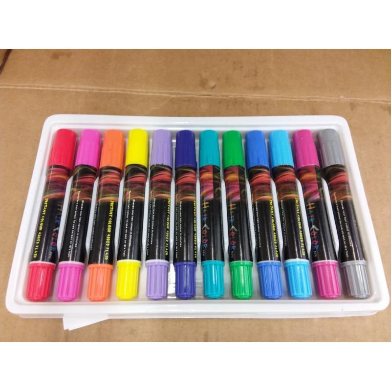 Color Temporary Hair Chalk, Hair Pens Non-toxic Washable Hair Dye