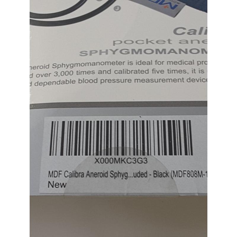 MDF Instruments Pocket Aneroid Sphygmomanometer