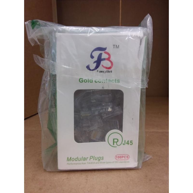Fang Bei Gold Contacts Modular Plugs