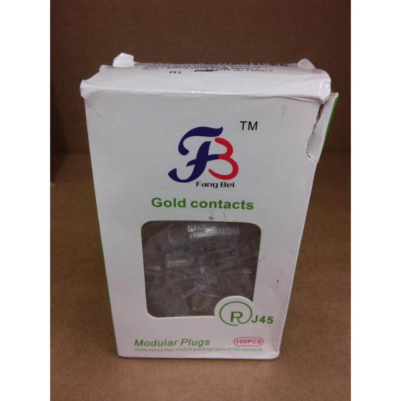 Fang Bei Gold Contacts Modular Plugs