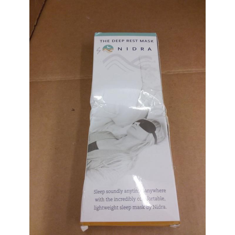 Nidra Luxury Patented Deep Sleep Mask