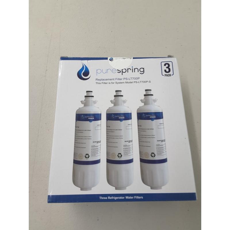 PureSpring Certified Replacement Refrigerator Water Filter