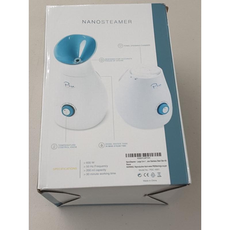 Nanosteamer Multi-Functional Iconic Facial Steamer