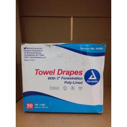 Dynarex Disposable Towel Drapes