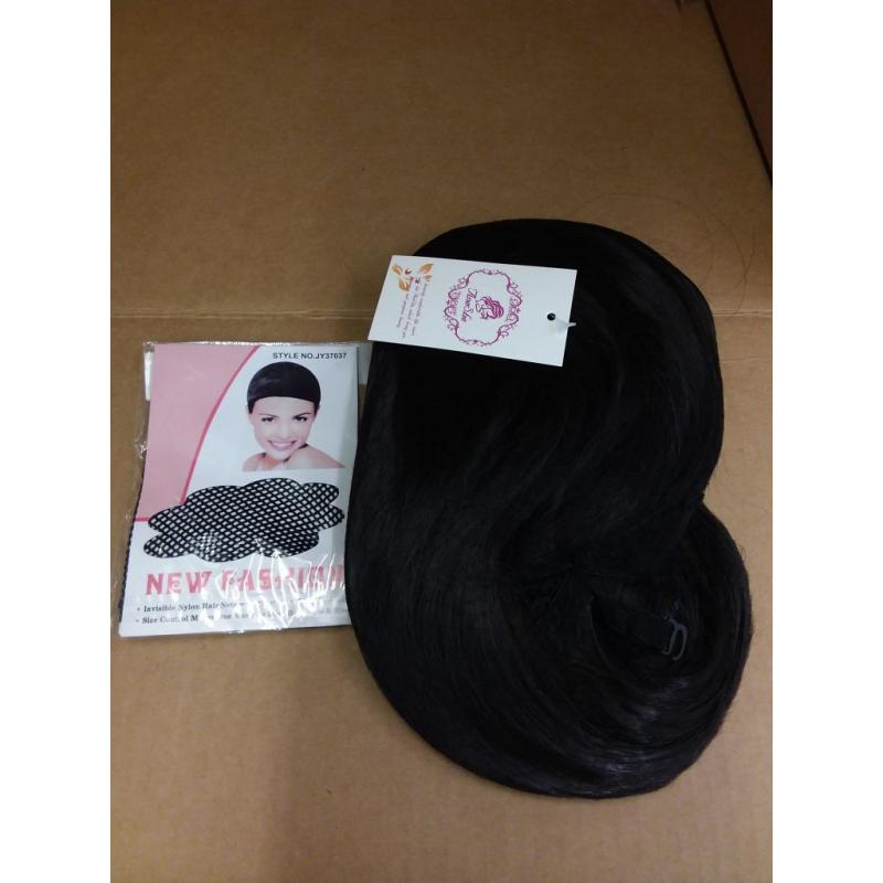 AneShe Short Layered Hair Anime Cosplay Party Wig (Black)