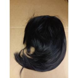 AneShe Short Layered Hair Anime Cosplay Party Wig (Black)