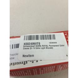 Schwarzkopf Igora Royal Permanent Coloe Creme