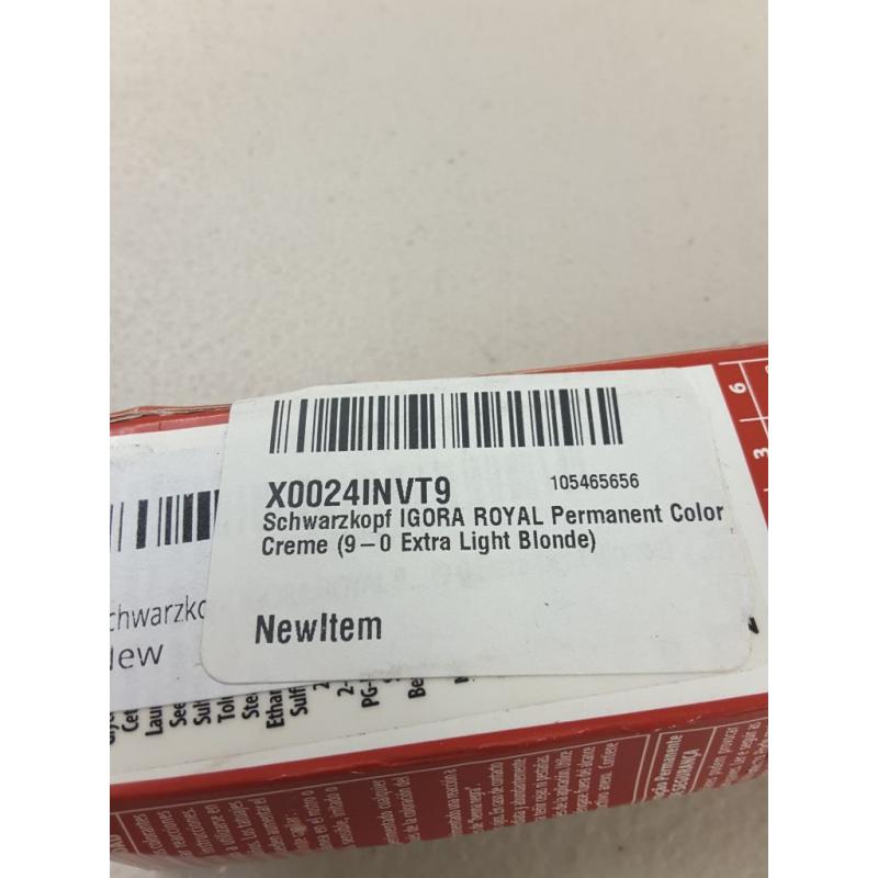 Schwarzkopf Igora Royal Permanent Coloe Creme