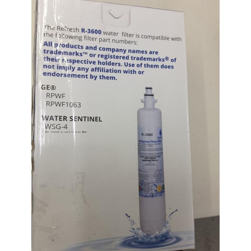 Refresh Replacement Refrigerator Water Filter