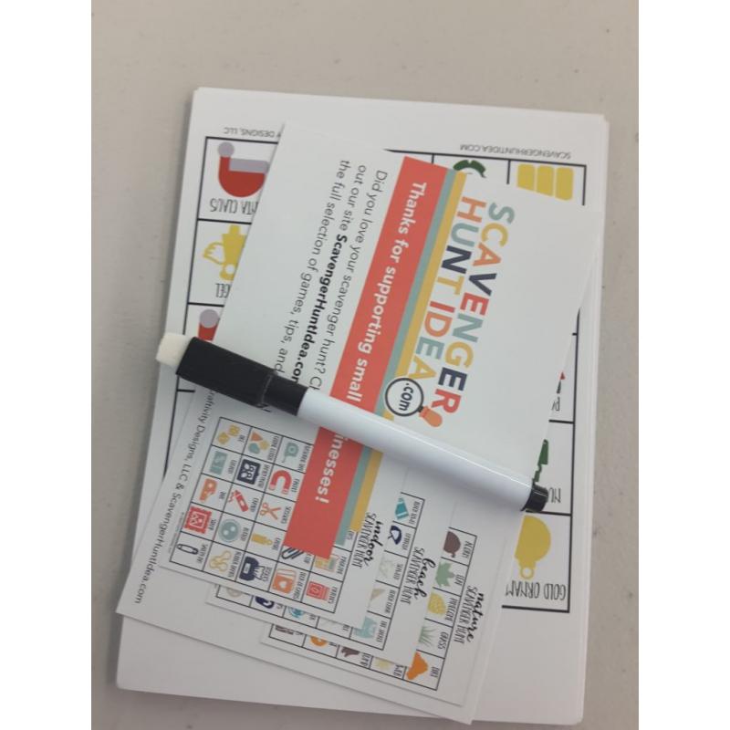 Scavenger Hunt Game for Kids and Family