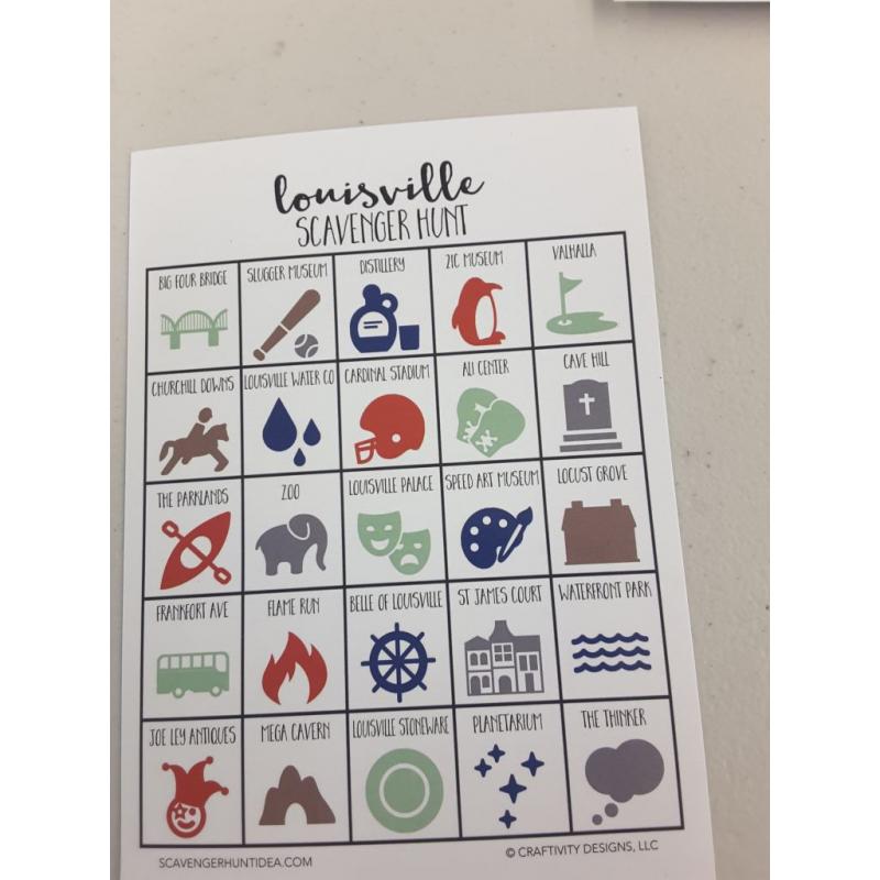Scavenger Hunt Game for Kids and Family