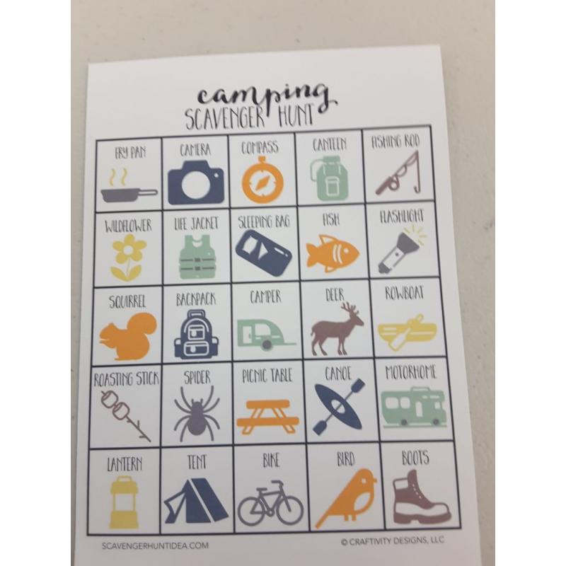 Scavenger Hunt Game for Kids and Family