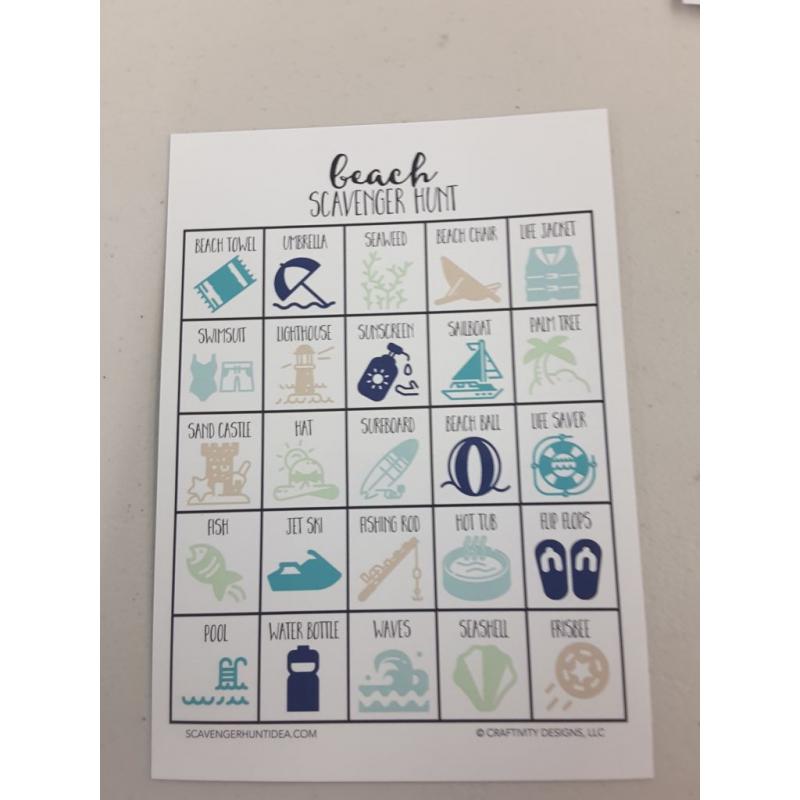 Scavenger Hunt Game for Kids and Family