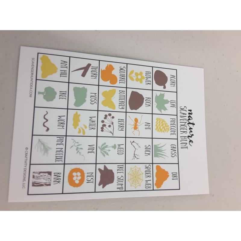 Scavenger Hunt Game for Kids and Family