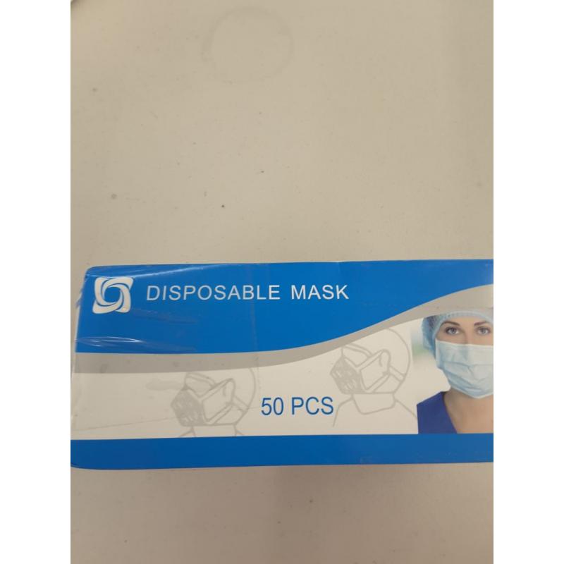 Disposable Mask, 50 Count