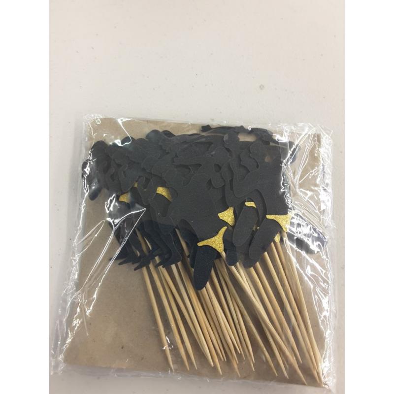 Male Dancers Cupcake Toppers