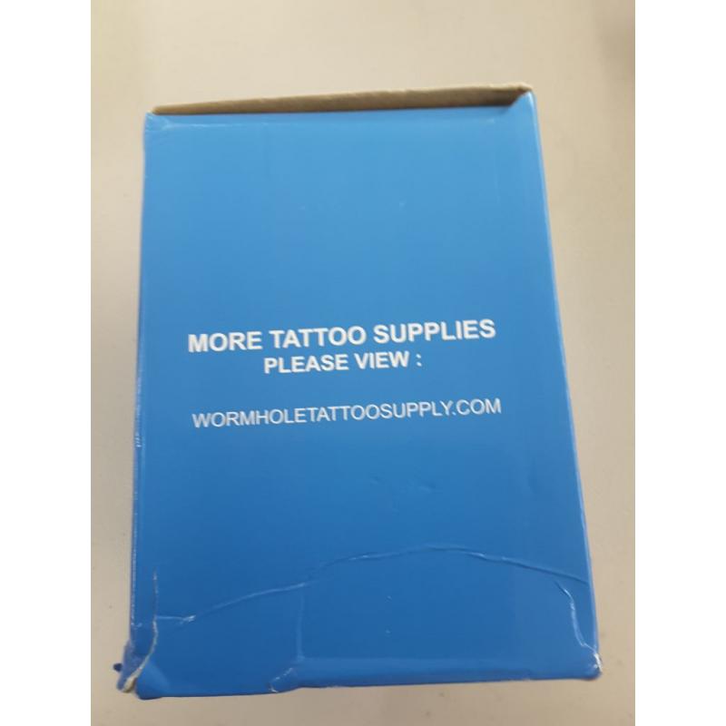 Wormhole ITattoo Tube -Disposable Tattoo Tubes with Clear Long Tips