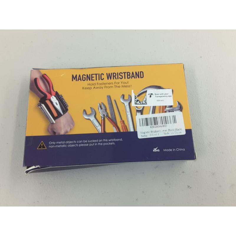 Magnetic Wristband for Holding Screws