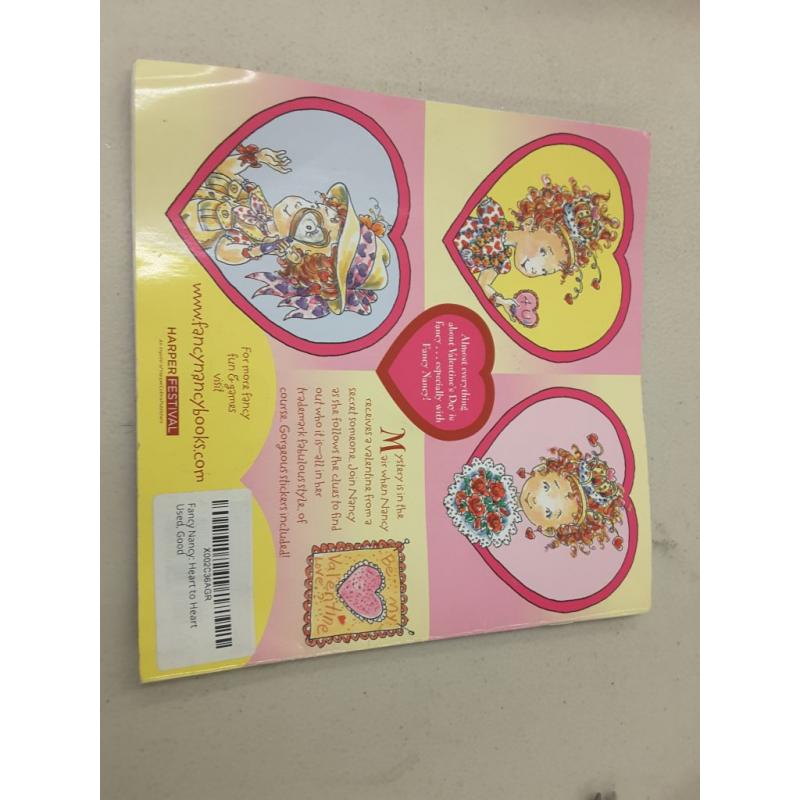 Fancy Nancy Heart to Heart Book