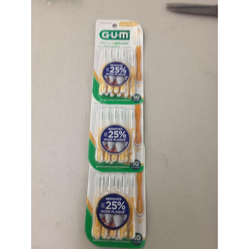 Gum Proxabrush Go Betweens - 3 Packs