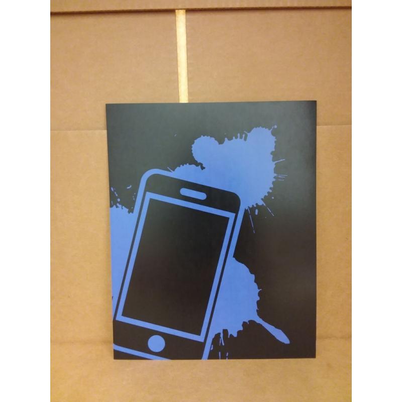 Tech Themed Art Print Room Wall Decoration (Set or Four)