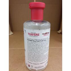 Thayers Facial Toner, Witch Hazel with Aloe Vera, Rose Petal, 12 Fl Oz