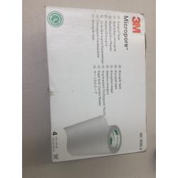 Micropore Surgical Tape White 3 Inches X 10 Yards - 4 Rolls