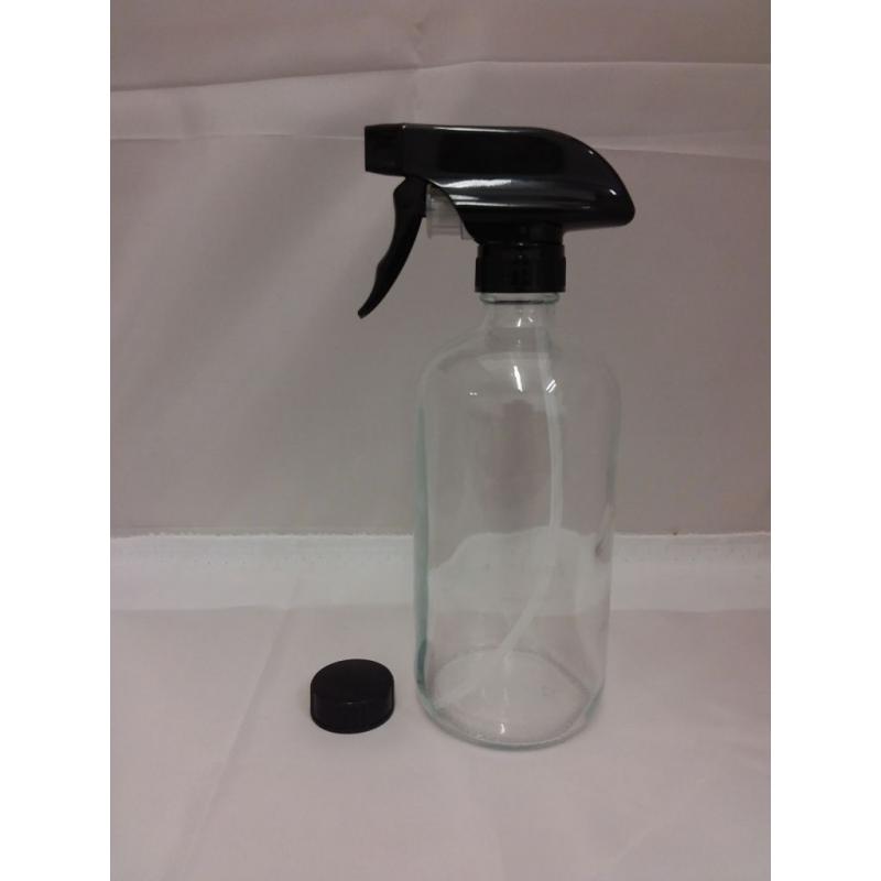 Clear Glass Spray Bottle by Niuta