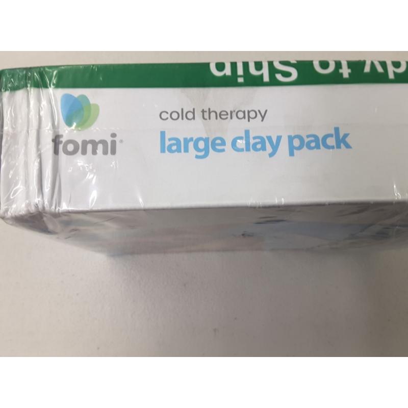 Premium Large Clay Ice Pack for Back or Shoulder Pain Relief (21” x 12”) by FOMI Care