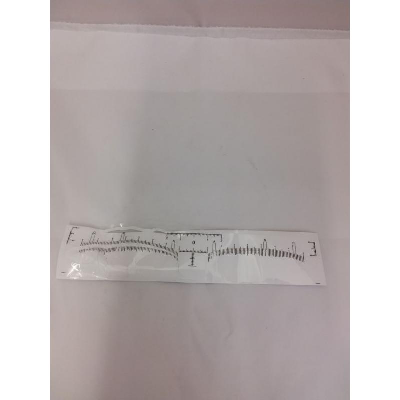 Disposable Adhesive Eye Brow Ruler Stencil