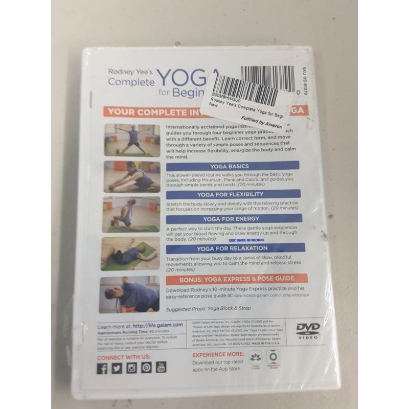 Rodney Yee's Complete Yoga for Beginners