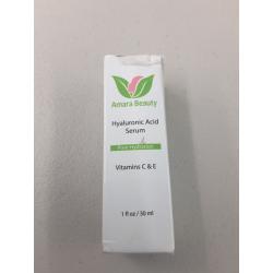 Hyaluronic Acid Serum for Skin with Vitamin C & E