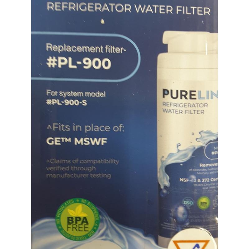 Pureline MSWF Refrigerator Water Filter Replacement