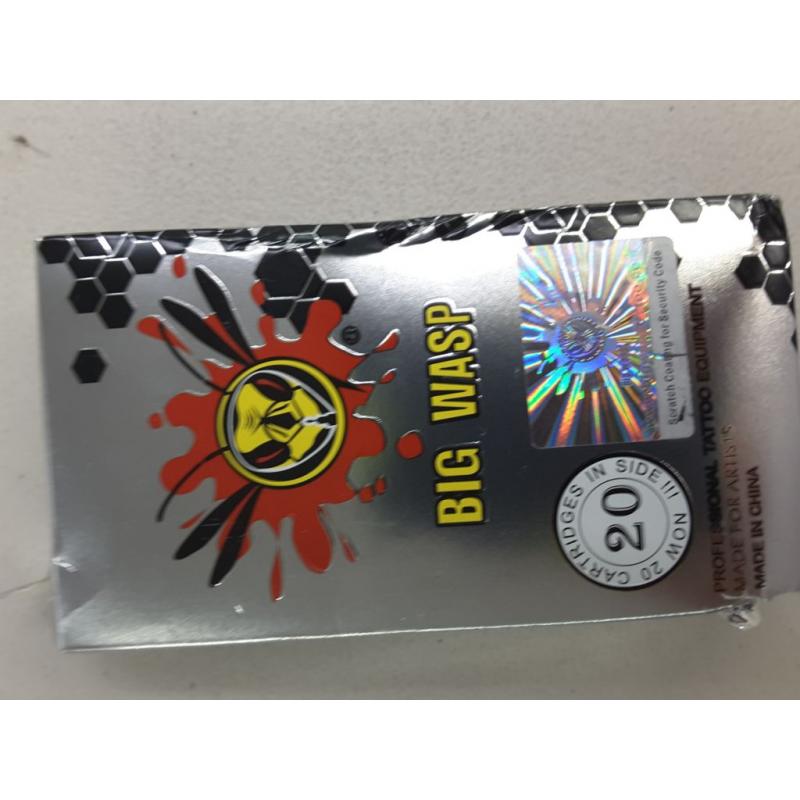 Big Wasp Tattoo Safety Cartridges