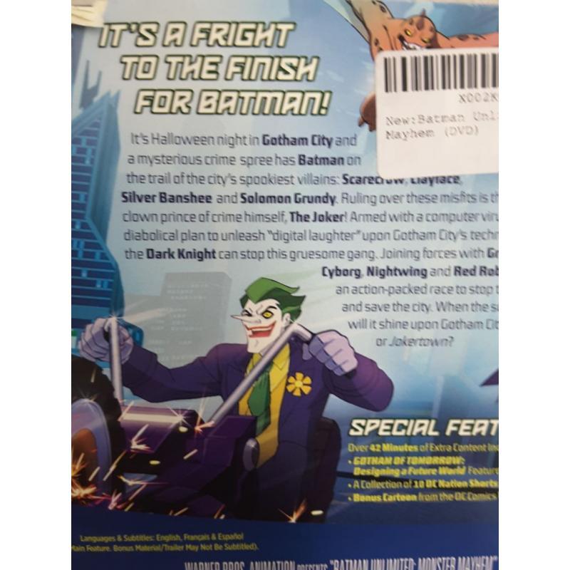 Batman Unlimited: Monster Mayhem (DVD)