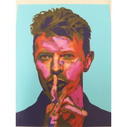 David Bowie Andy Warhol Style Pop Art Print